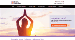 Desktop Screenshot of brainretrainer.com